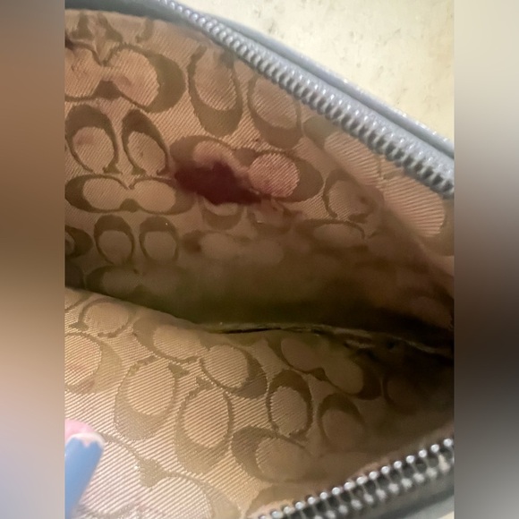 COACH LEATHERWARE LEATHER WRISTLET BLACK - Picture 11 of 12